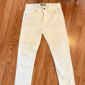 High Rise Everlane Straight Cropped Denim